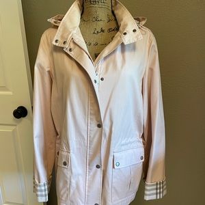 Burberry London rain coat.